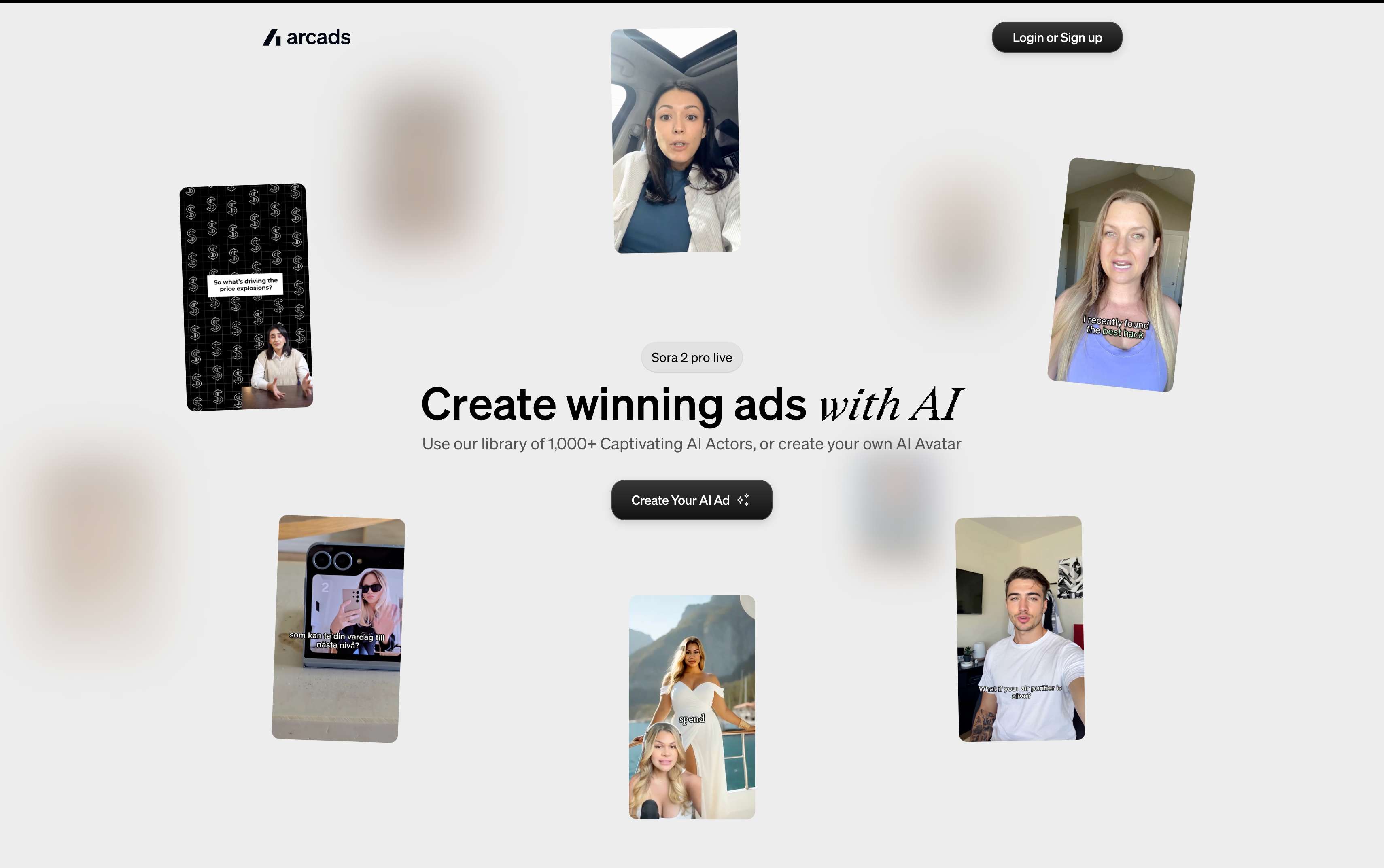 ARCADS.AI screenshot 1